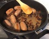 Une image de l'étape 6 de Minis chorizos aux haricots blancs, tomates séchées et courgettes jaunes.