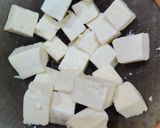 A picture of step 1 of DHANIA PANEER without ONION GARLIC....