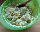 A picture of step 3 of Zucchini Fritters.