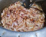A picture of step 1 of Beef biryani.