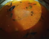 A picture of step 4 of Colourful Stringhoppers with Crab stew.