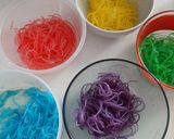 Foto langkah ke 2 dari resep Talam Bihun Rainbow.