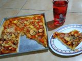 Pizza saos campur
