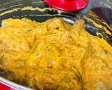 A picture of step 2 of Chicken charcoal dum biryani.