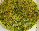 Foto del paso 1 de la receta: CANELONES DE 🥞PANQUEQUES 🥞 VERDES RELLENOS DE 🍖JAMÓN Y QUESO 🧀😋🤩👏