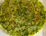 Foto del paso 1 de la receta: CANELONES DE 🥞PANQUEQUES 🥞 VERDES RELLENOS DE 🍖JAMÓN Y QUESO 🧀😋🤩👏
