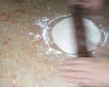 A picture of step 8 of Tandoori roti.