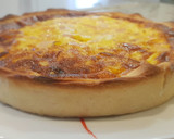 Foto del paso 6 de la receta: Quiche de puerros, jamón y queso de cabra