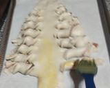 Foto del paso 3 de la receta: Árbol navideño salado con mensajes especiales