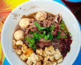รูปขั้นตอนการทำที่ 8 ของ ก๋วยเตี๋ยวหมูน้ำตก