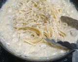 Foto langkah ke 9 dari resep Spaghetti Creamy Carbonara.