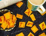 A picture of step 8 of Baked Pumpkin Mathri.