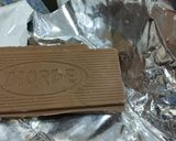 A picture of step 5 of Peanut butter chocolate bar.