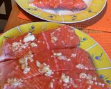 Isteni mézes-fokhagymás lazac recept fázis 4 fotója
