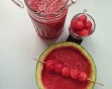 A picture of step 3 of Watermelon healthy juice.