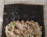 Foto langkah ke 3 dari resep Sushi ayam jamur sayuran.