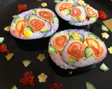 A picture of step 7 of Japanese Spiral Sushi Ⅱ.