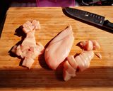 Foto del paso 1 de la receta: Pollo en salsa barbacoa