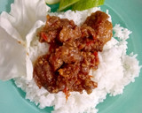 Foto langkah ke 7 dari resep Oseng Mercon Sengkel dan tetelan Sapi.