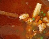 Húsos borsóleves recept fázis 2 fotója