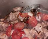 A picture of step 4 of Quick Biryani 😋.