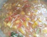 Gambar langkah 10 resipi Bubur Mee Chacha&Nangka.
