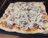Foto langkah ke 6 dari resep Pizza tipis ala dominos.