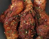 A picture of step 4 of Spicy Herb Fried Chicken.