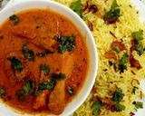 A picture of step 5 of BUTTER CHICKEN 😊.