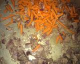A picture of step 3 of Quick and easy fried rice.