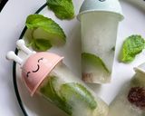 Gambar langkah 6 resipi Lemon Asam Boi Popsicle.