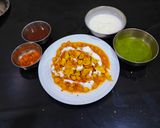 A picture of step 6 of White Matar Papdi Chaat.