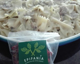 Foto del paso 10 de la receta: Pasta formaggio con alcachofas y jitomate deshidratado