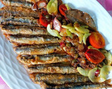 Foto del paso 11 de la receta: Boquerones en escabeche Urrutia de pepinos, alcaparras y aceto