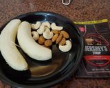 A picture of step 1 of Chocolate banana milkshake.
