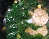 Foto langkah ke 5 dari resep Sayur bening bayam tempe.