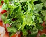 A picture of step 5 of Pico de gallo.