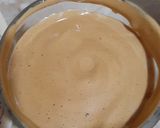A picture of step 4 of Dalgona coffee.
