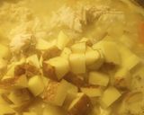 A picture of step 3 of One Whole Chicken in a Soup over Noodles.