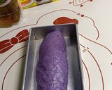 Foto langkah ke 4 dari resep Roti kukus Pontianak ubi ungu (no mikser).