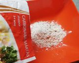 Pirított burgonyagombóc carbonara mártással🥣 recept fázis 2 fotója