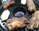 Foto del paso 4 de la receta: Asado de tira y pechuga al ajillo en paquetes al parrigas