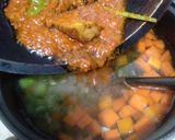 Foto langkah ke 3 dari resep Lodeh Labu Siam Wortel.