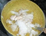 A picture of step 2 of Chana Sattu sorbet.