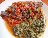 A picture of step 5 of Wet Fried Fish with Kienyeji.