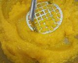 Gambar langkah 2 resipi Kuih Bakar Labu / Bingka Labu.