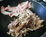 Foto del paso 1 de la receta: Pulled pork cheddar bacon sándwich... 🍔🍔🍔