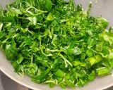 A picture of step 5 of Spring Onion - Methi Frankie.