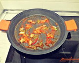 Foto del paso 2 de la receta: Arroz con pechuga de pollo y pimientos (arroz con poco que sabe a mucho)