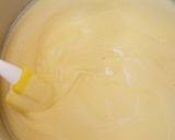 A picture of step 2 of Olive Oil flavored ice cream.